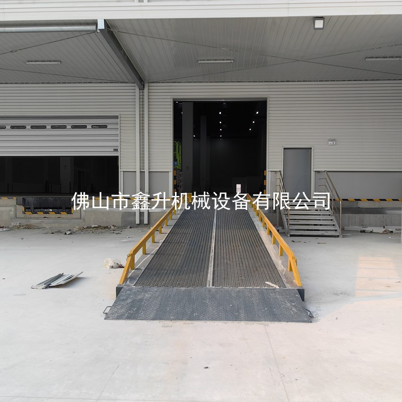 HRMS 叉车坡道 月台实装全景
