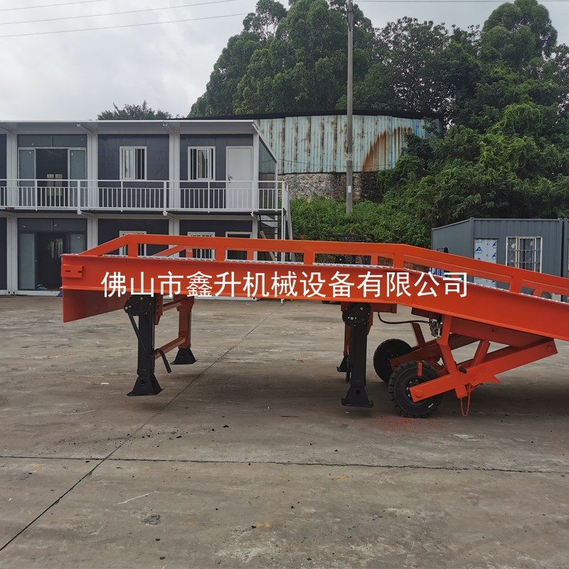 液压移动登车桥 镀锌防滑网系列 04